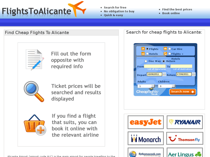 www.flightstoalicante.org.uk