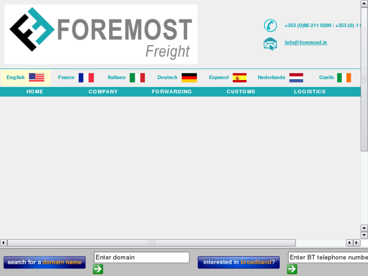www.foremost-freight.com