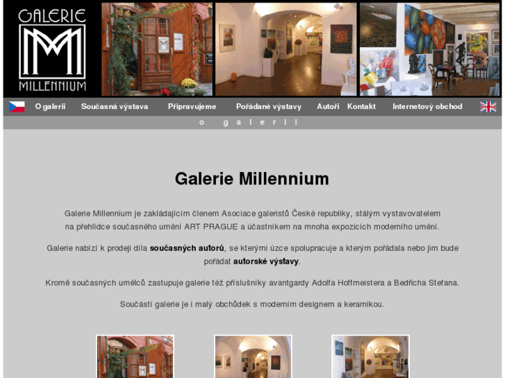 www.gallerymillennium.cz