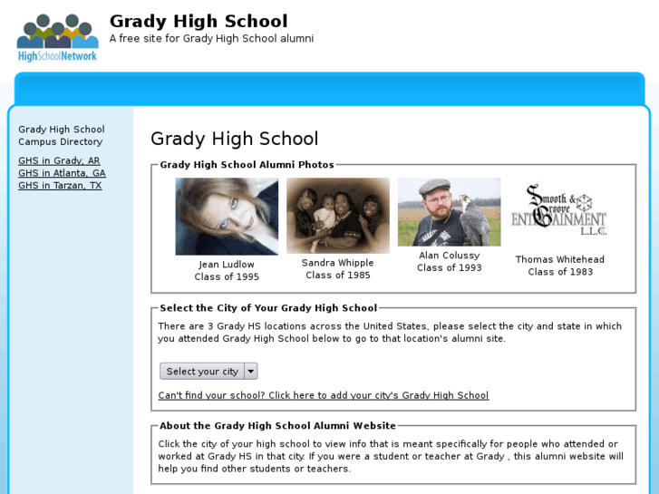 www.gradyhighschoolalumni.org