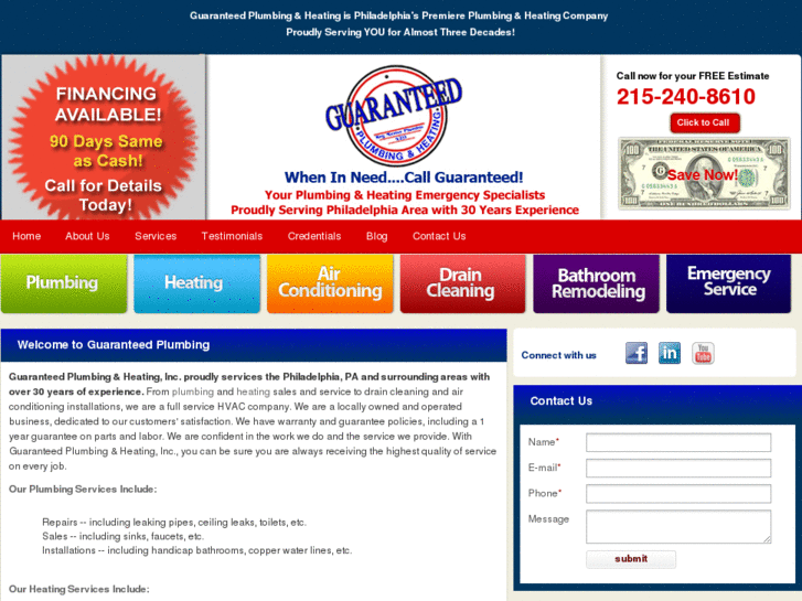 www.guaranteedplumbingandheating.com