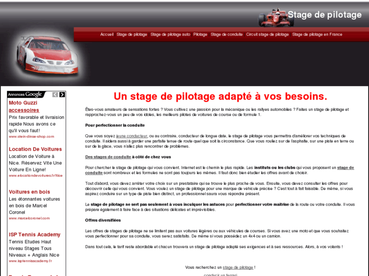 www.mon-stage-pilotage.com