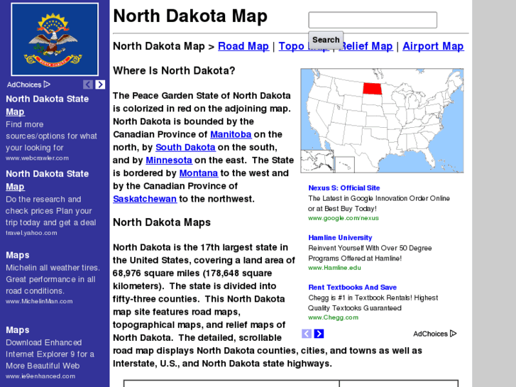 www.north-dakota-map.org