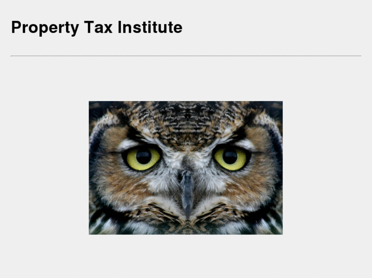 www.propertytaxinstitute.org