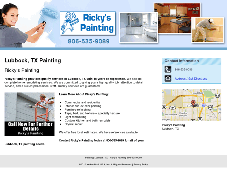 www.rickyspaintinglubbock.com