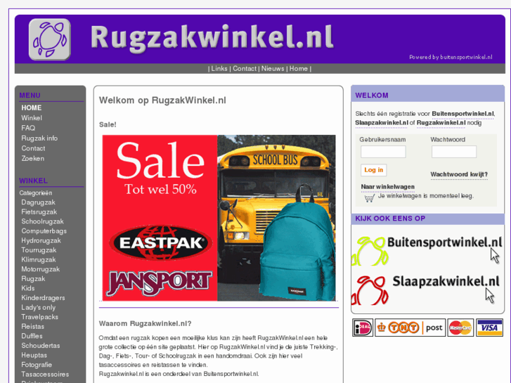 www.rugzakwinkel.nl