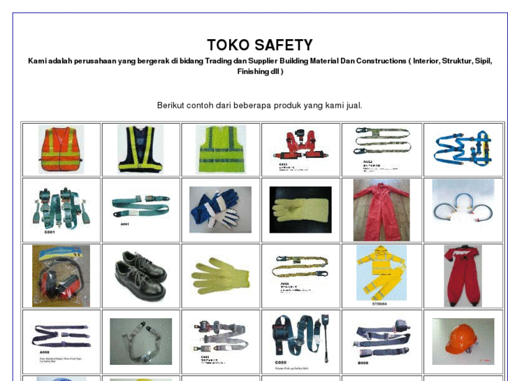 www.tokosafety.com