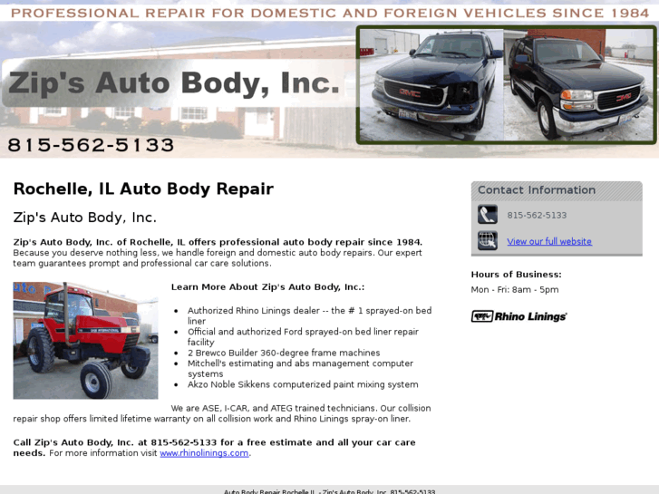 www.zipsautobodyinc.com