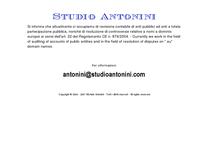 www.antonini.info