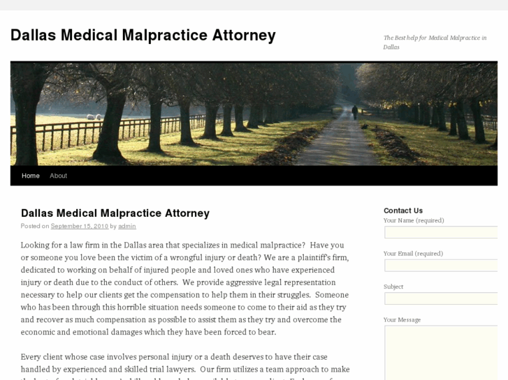 www.dallasmedicalmalpracticeattorney.net