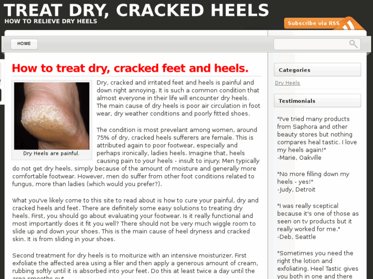 www.dryheels.net