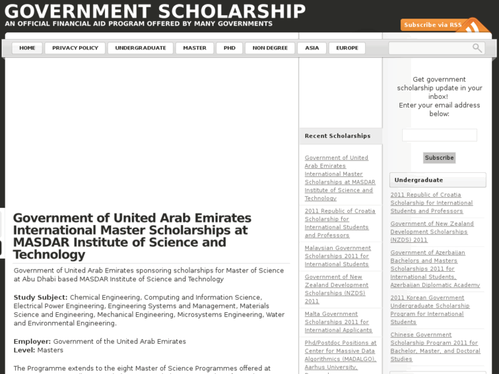 www.government-scholarship.com