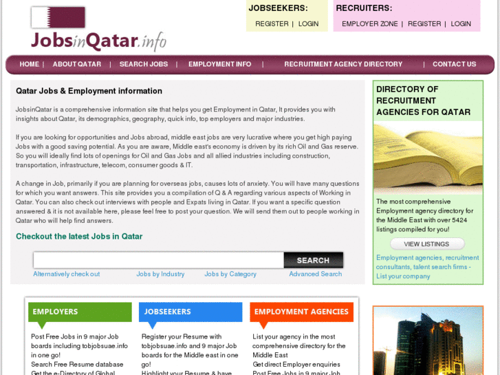 www.jobsinqatar.info