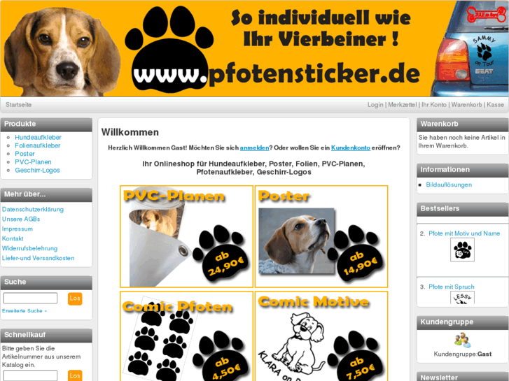 www.pfotensticker.com