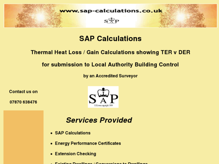 www.sap-calculations.co.uk