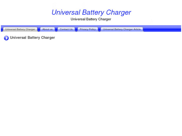 www.universalbatterycharger.org