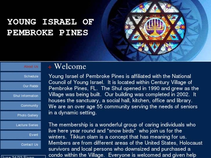 www.youngisraelpembrokepines.com