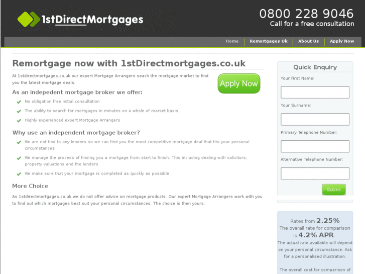 www.1stdirectmortgages.co.uk