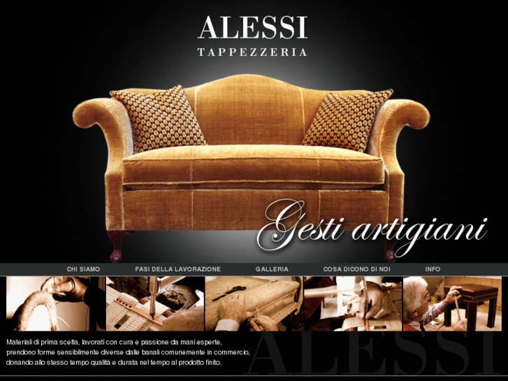 www.alessitappezzeria.com