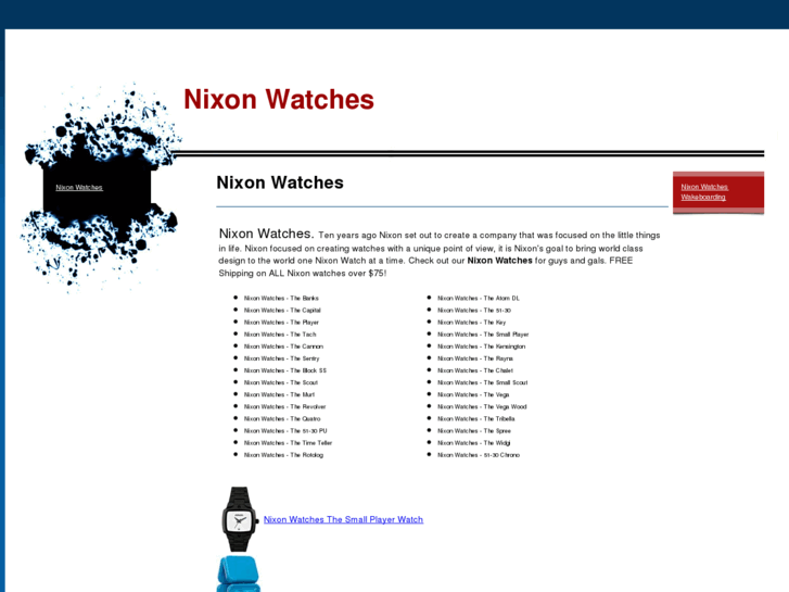 www.buynixonwatches.com