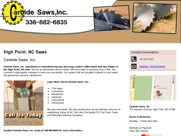 www.carbidesawsnc.com