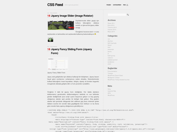 www.cssfeed.net