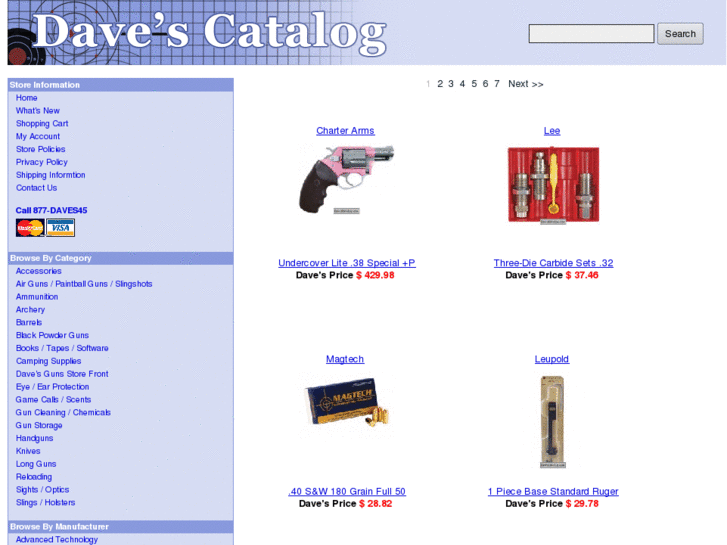 www.davescatalog.com