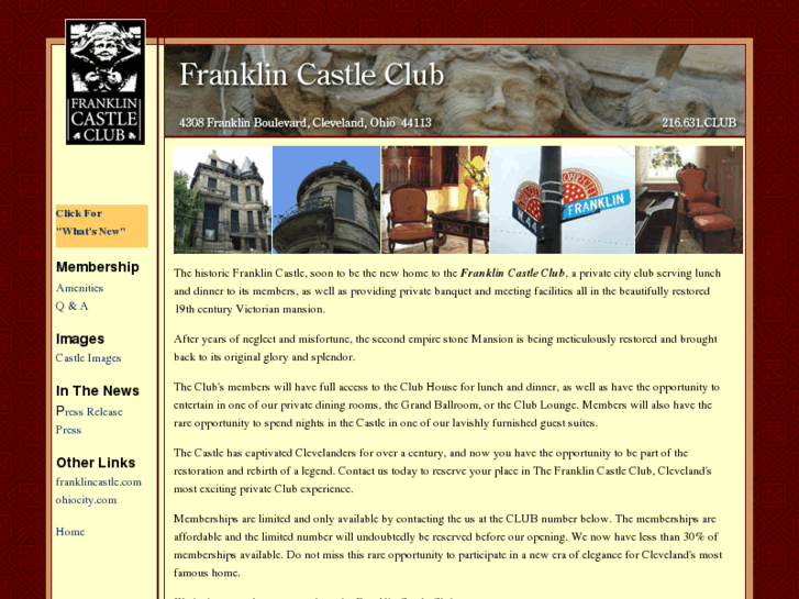 www.franklincastleclub.com