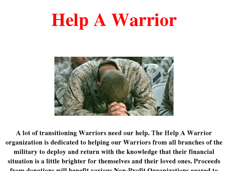 www.helpawarrior.org