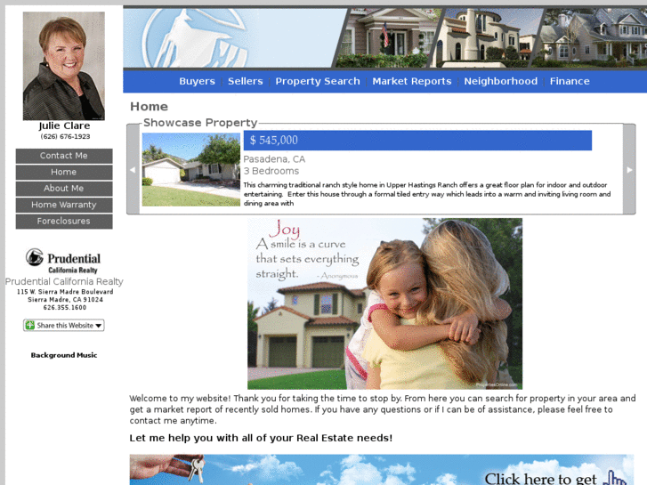 www.julieclare4homes.com