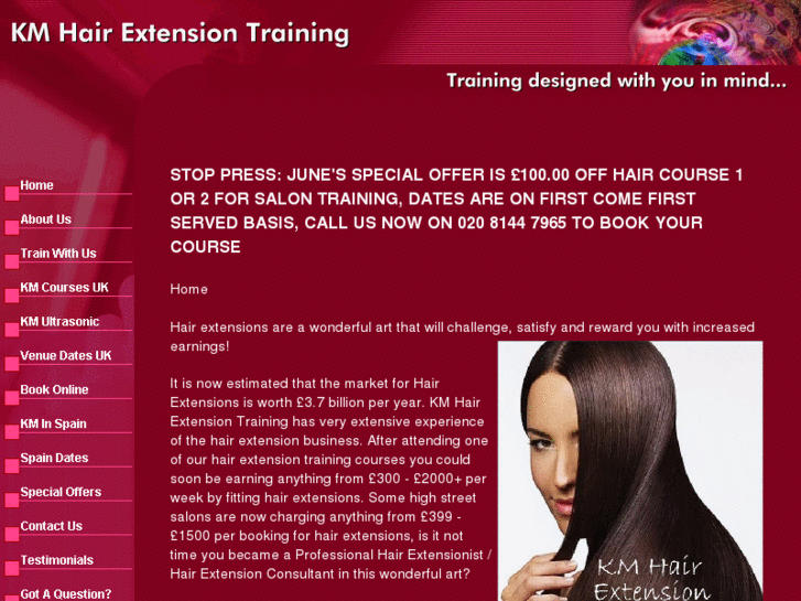 www.kmhairextensiontraining.com