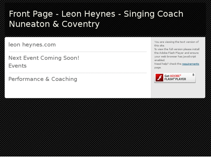 www.leonheynes.com