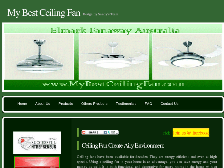 www.mybestceilingfan.com