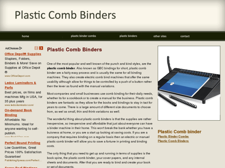 www.plasticcombbinder.com