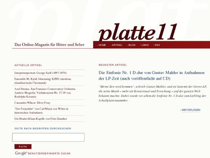 www.platte11.de