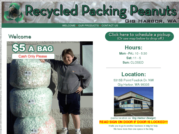 www.recycledpackingpeanuts.com