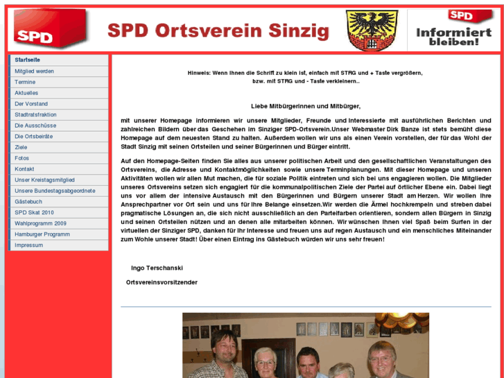 www.spdsinzig.de