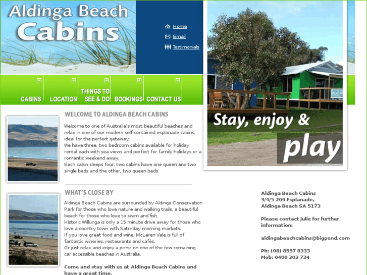 www.aldingabeachcabins.com