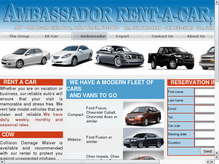 www.ambassadorrentacar.com