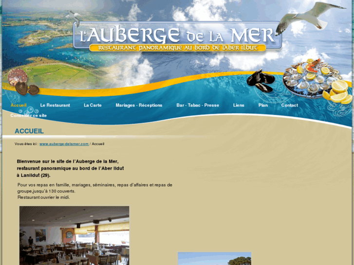 www.auberge-delamer.com