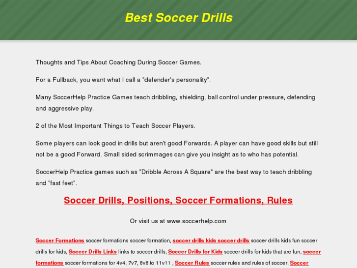 www.bestsoccerdrills.org