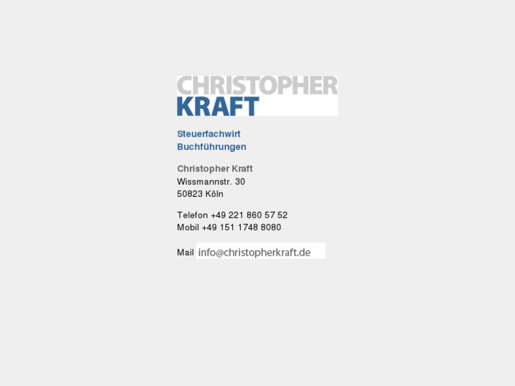 www.christopherkraft.com