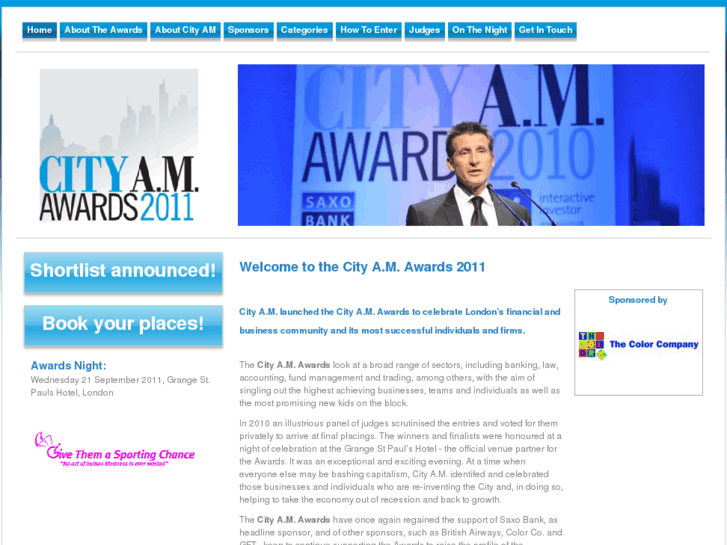 www.cityamawards.com