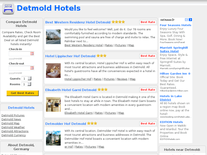 www.detmoldhotels.com