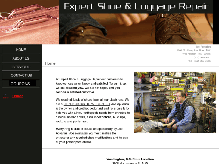 www.expertshoeandluggagerepair.com