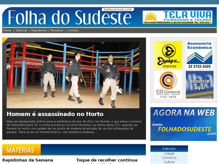 www.folhadosudeste.com