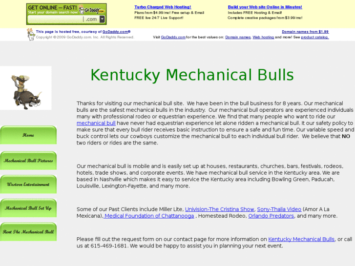 www.kentuckymechanicalbull.com