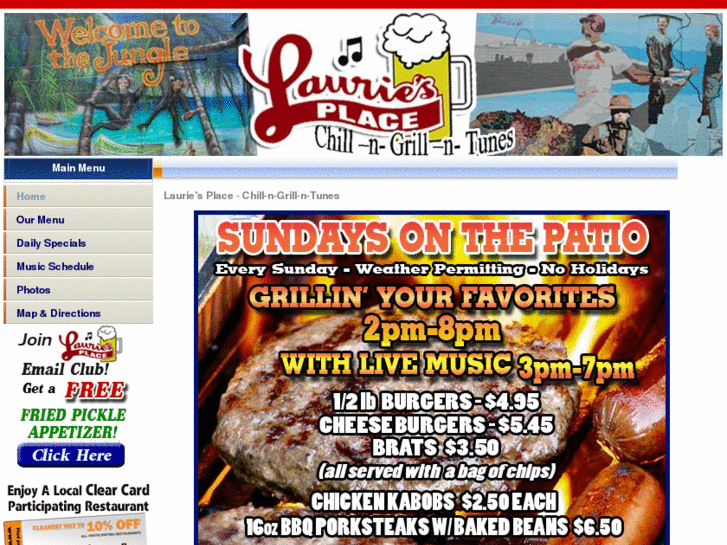www.lauriesplacebar.com