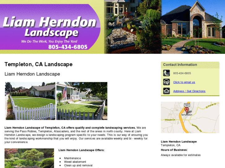 www.liamherndonlandscapingpasorobles.com