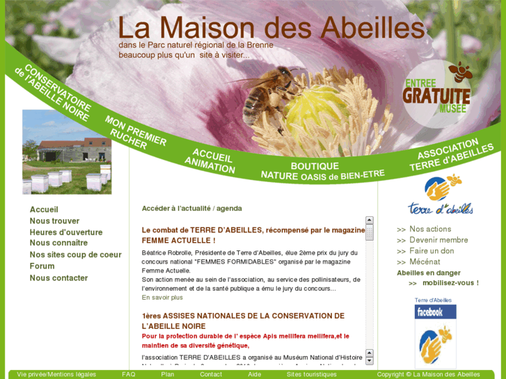 www.maisondesabeilles.fr